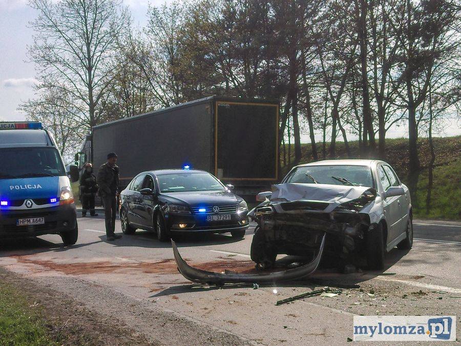Wypadek w Marianowie [FOTO]