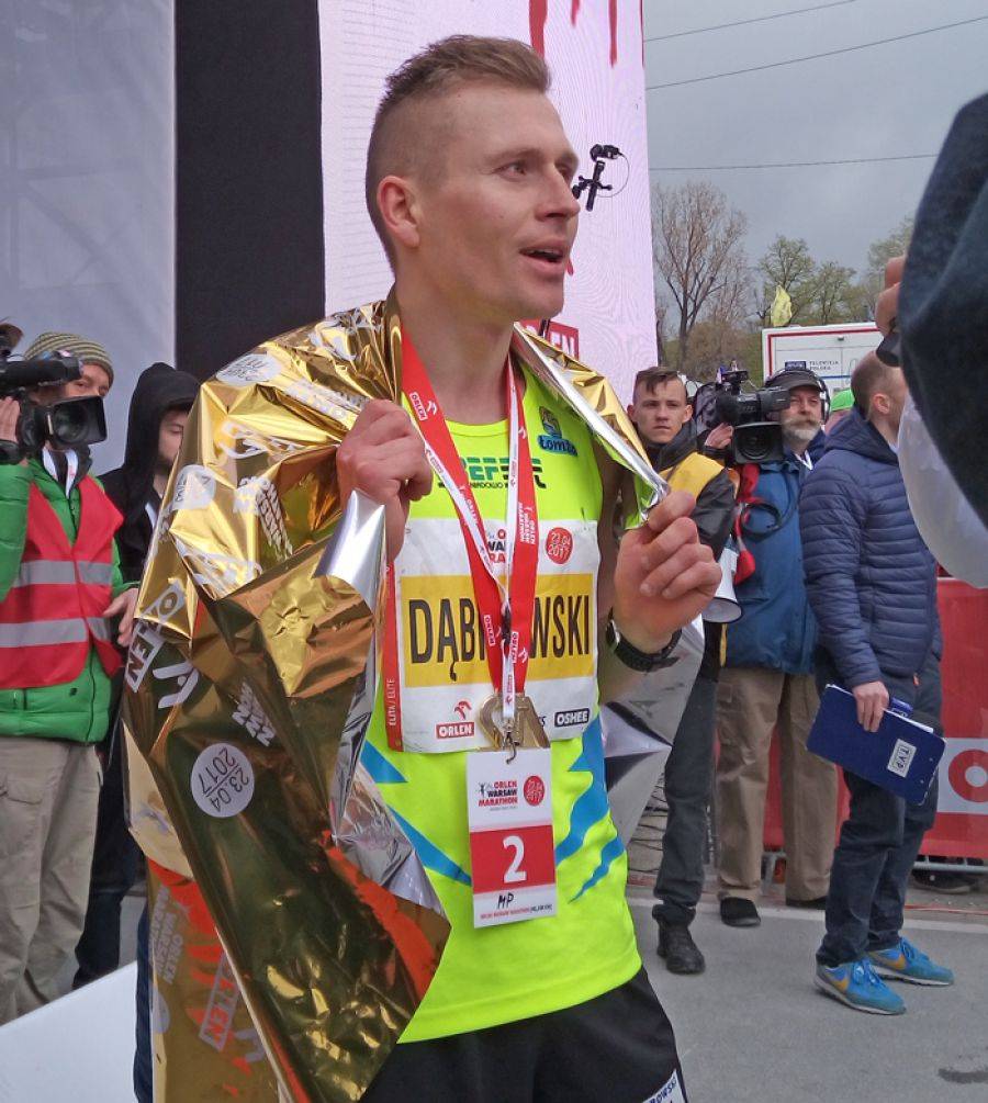 Wicemistrzostwo Polski w maratonie dla zawodnika 