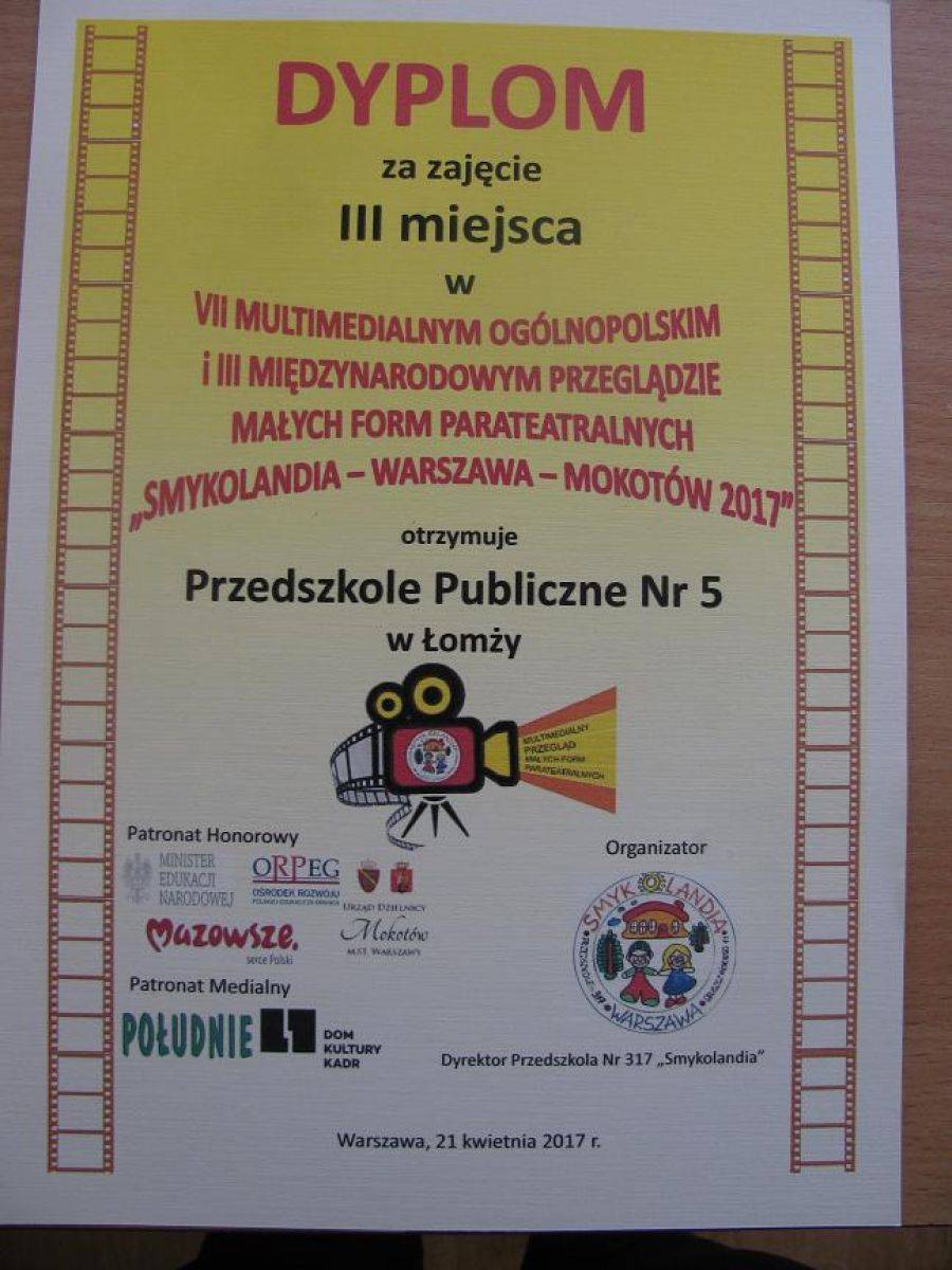 Ogromny sukces przedszkolaków z Piąteczki [VIDEO i FOTO]