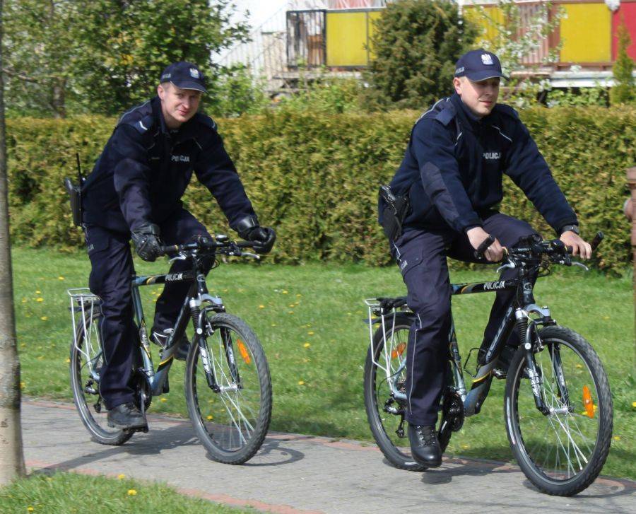 Policyjny Patrol Rowerowy rozpoczął patrolowanie Łomży