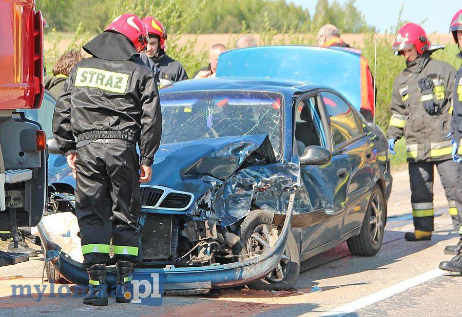 Wypadek za Kupiskami. Droga do Nowogrodu zablokowana [FOTO]
