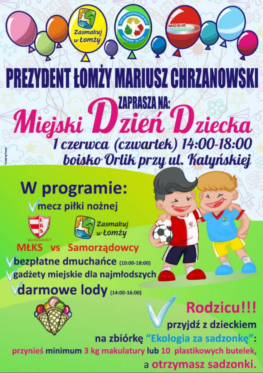 Miejski Dzień Dziecka w Łomży
