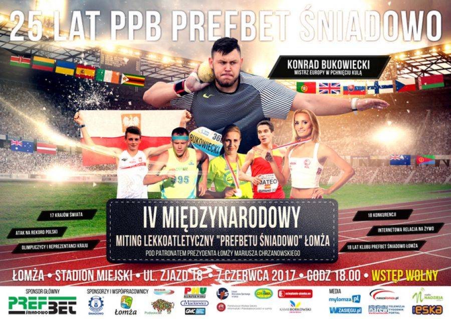 Największy mityng lekkoatletyczny w historii Łomży już za tydzień [VIDEO]