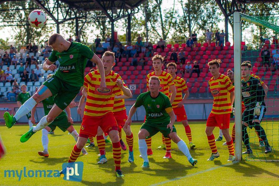 Dwa oblicza ŁKS-u na łomżyńskim stadionie [FOTO]