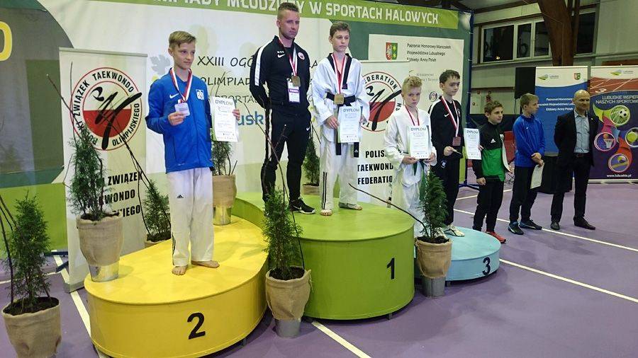 Brązowy medal na Ogólnopolskiej Olimpiadzie Młodzieży w Taekwondo Olimpijskim [FOTO]