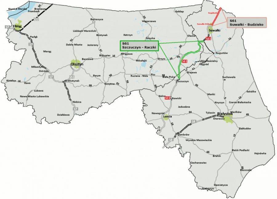 Kolejne odcinki S-61 trafiają do realizacji