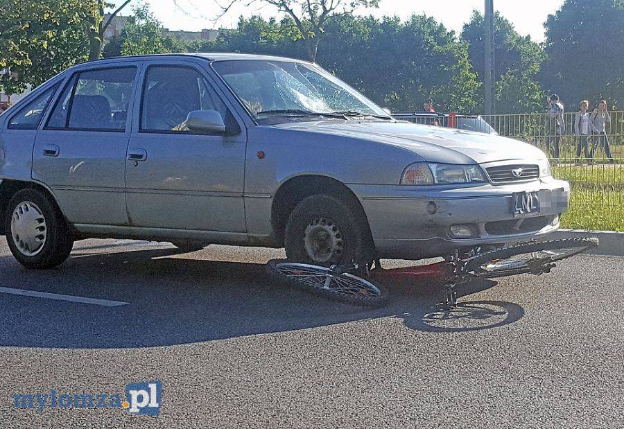 Potrącenie na Zawadzkiej. Chłopiec transportowany do Białegostoku [FOTO]