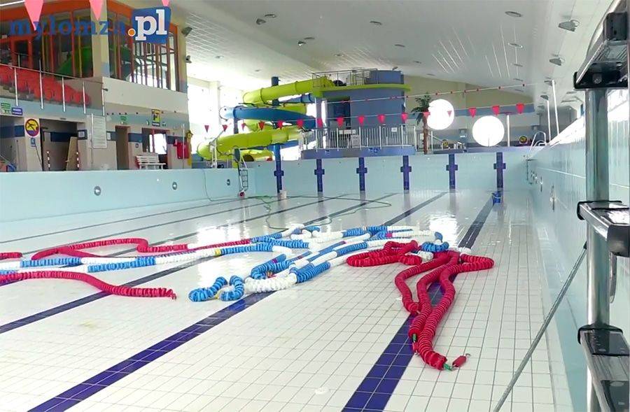 Przerwa technologiczna w Parku Wodnym Łomża [VIDEO]