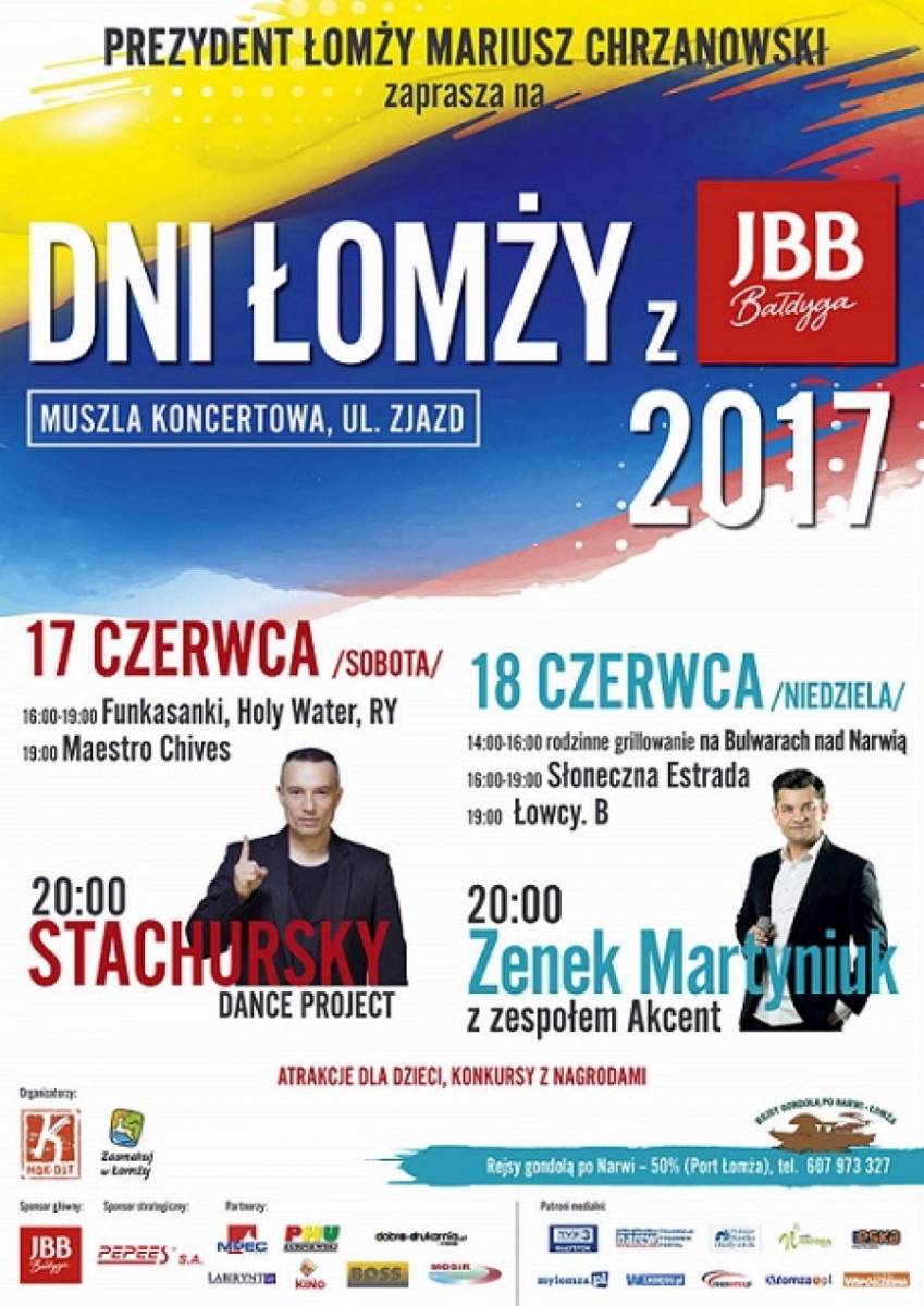 Na Dni Łomży rejs gondolą o połowę taniej