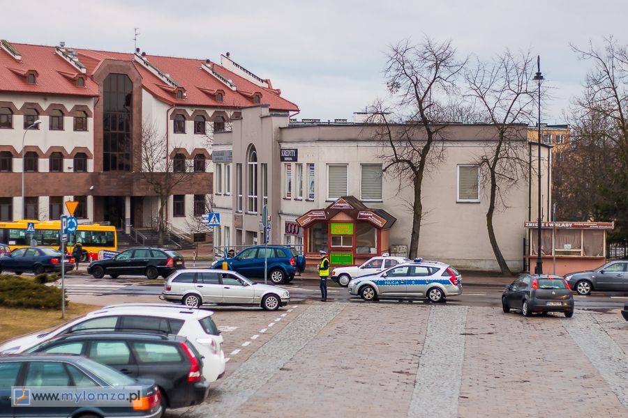 Zamknięte parkingi przy Giełczyńskiej