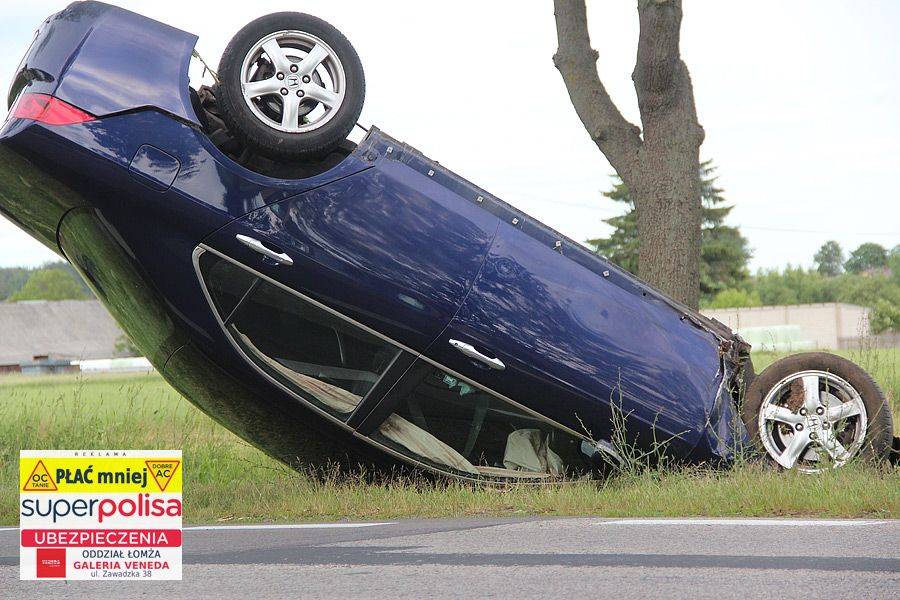 Honda dachowała za Kisielnicą [FOTO]