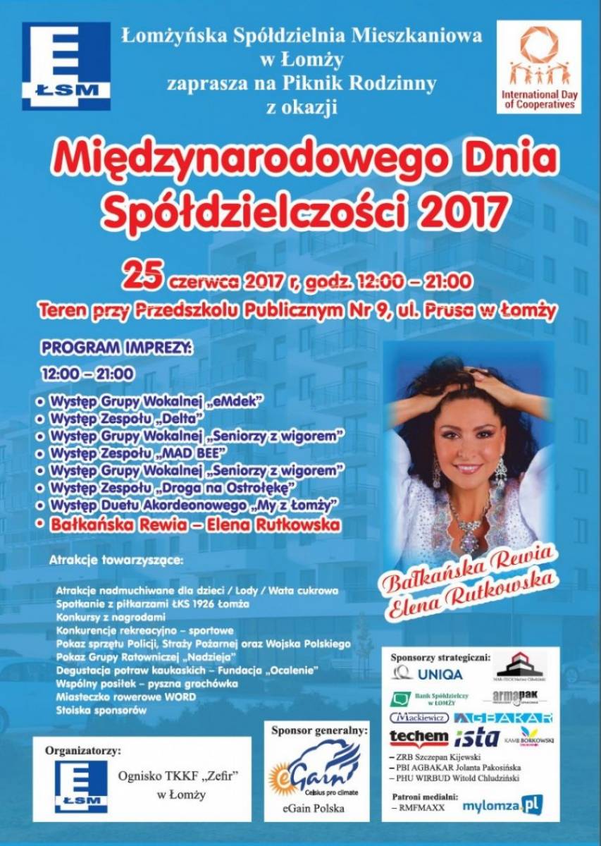 ŁSM zaprasza na Festyn z okazji Dnia Spółdzielczości
