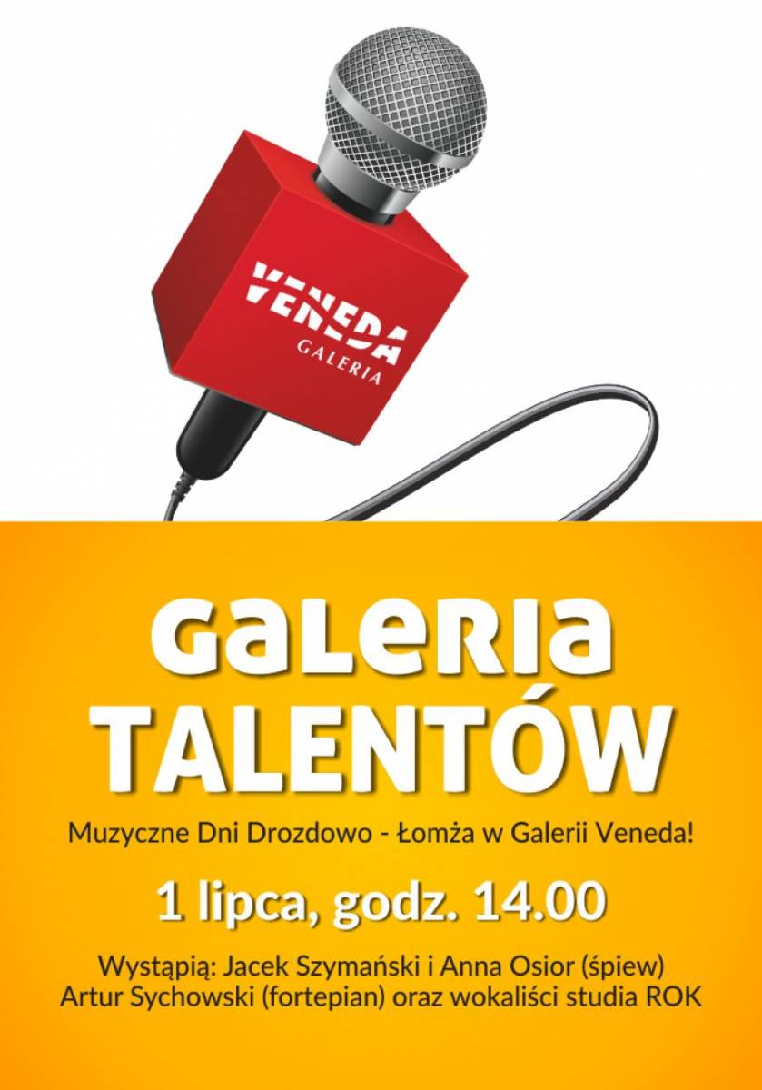 Galeria Talentów w sobotę w Venedzie