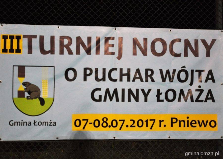 Nocny Turniej piłkarski o Puchar Wójta Gminy Łomża