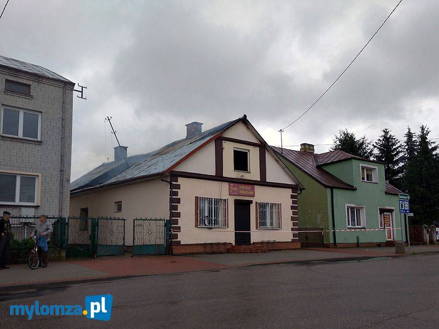 Nocny pożar w Śniadowie i powtórka w dzień
