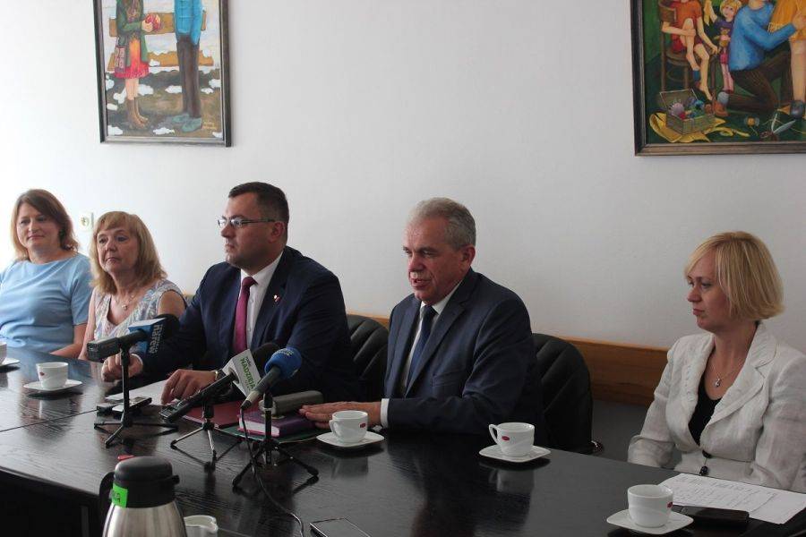 Nowy dyrektor był dzisiaj w szpitalu