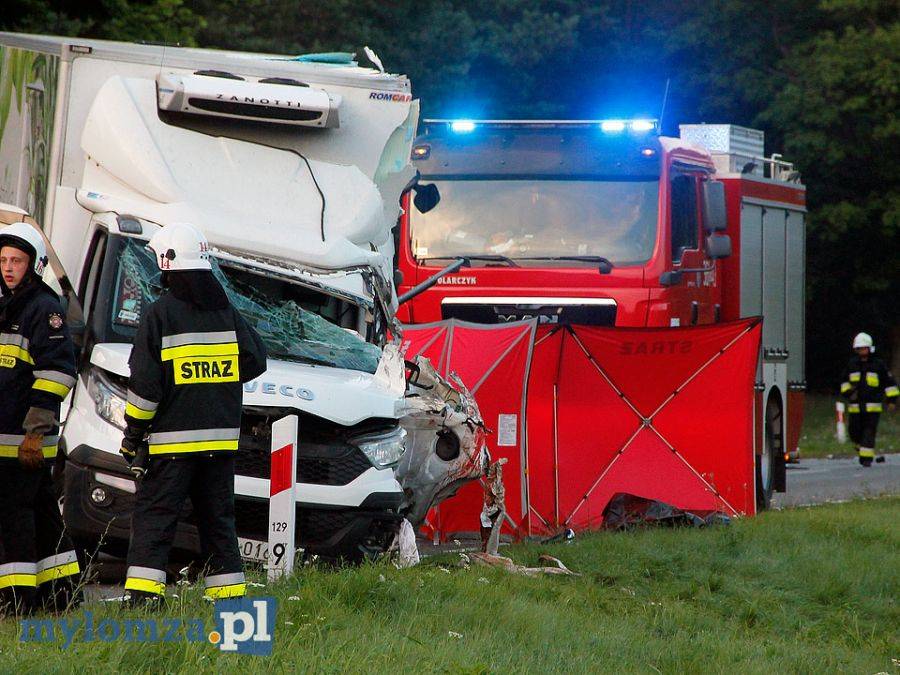 Śmiertelny wypadek na granicy województw [FOTO]