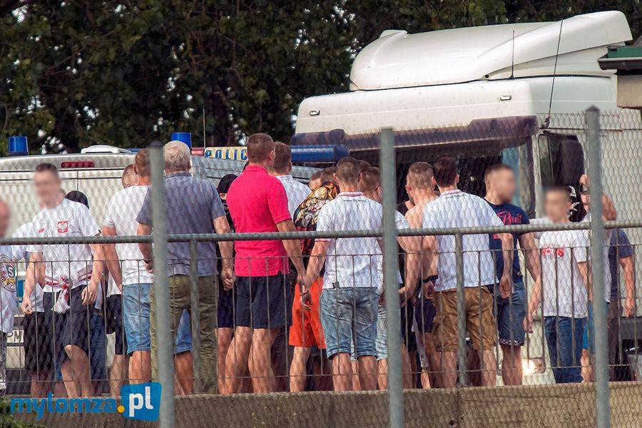 Kibice Olimpii dążyli do starcia [VIDEO i FOTO]