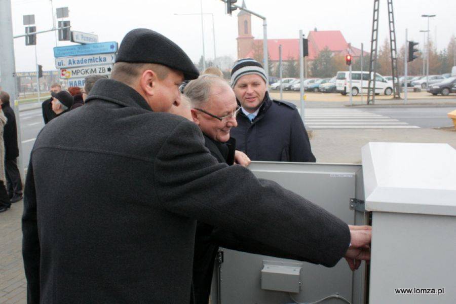 [VIDEO] Na ul. Poznańskiej zabłysły światła