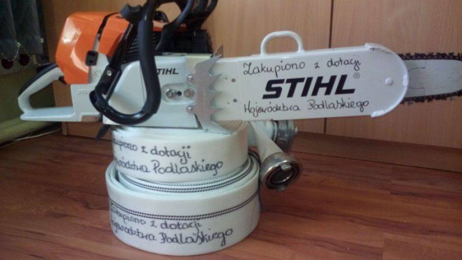 Strażacy ochotnicy z Miastkowa i Czartorii dostali nowy sprzęt