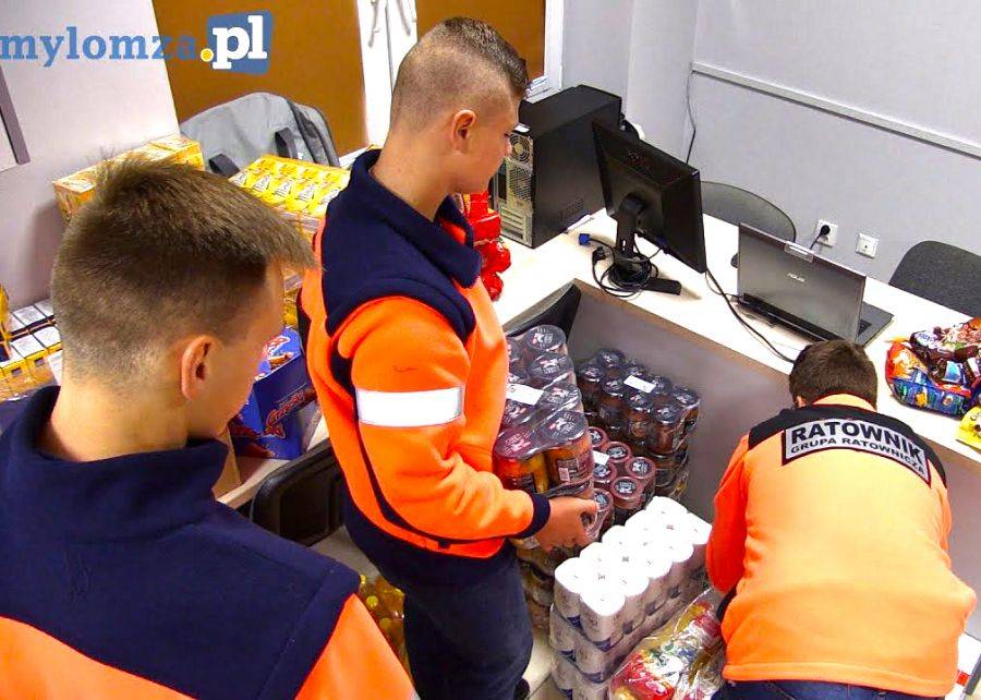 Z Łomży wyjeżdża pomoc dla poszkodowanych w nawałnicach [VIDEO]
