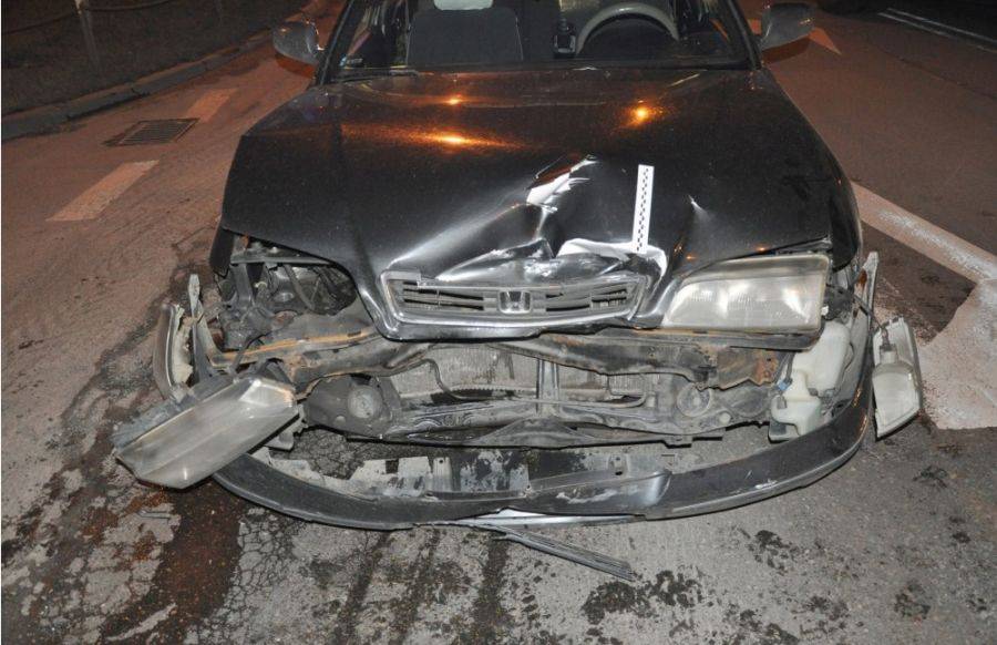 Nastolatek spowodował wypadek- FOTO