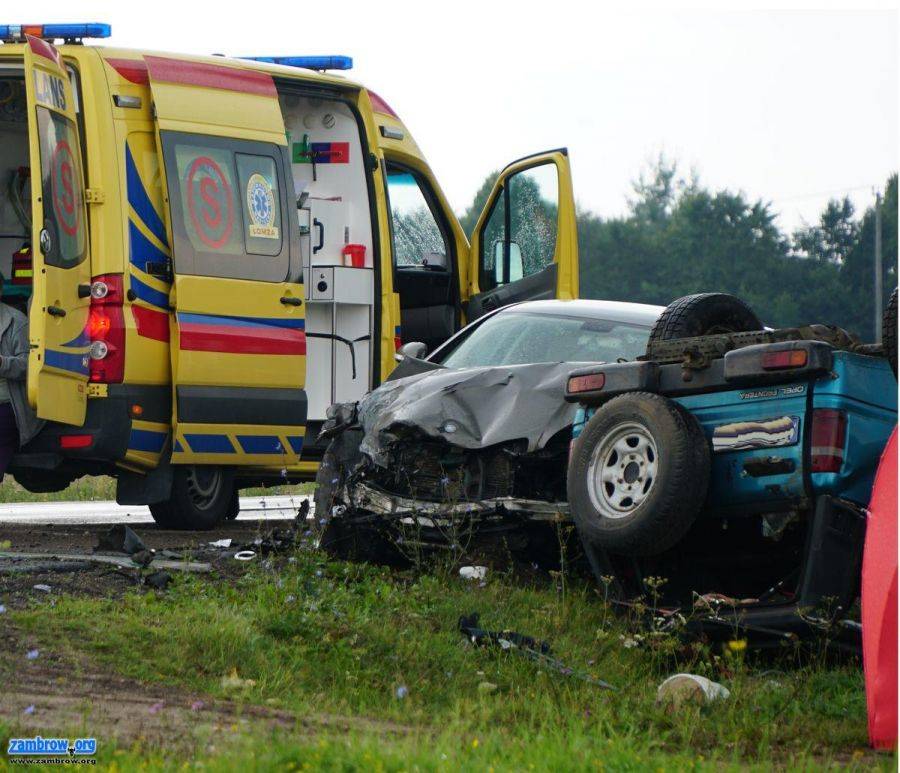Tragiczny wypadek na DK63