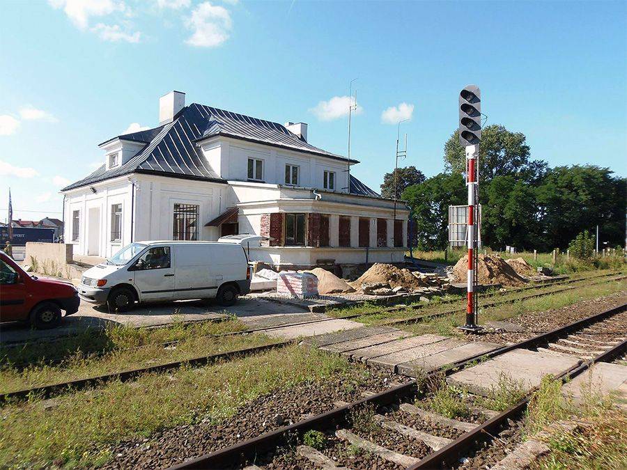 Trwa modernizacja linii kolejowej nr 36 Ostrołęka - Łapy