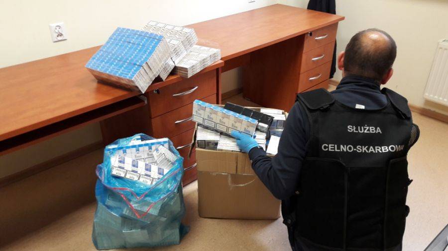 Papierosowy recydywista w rękach łomżyńskich celników