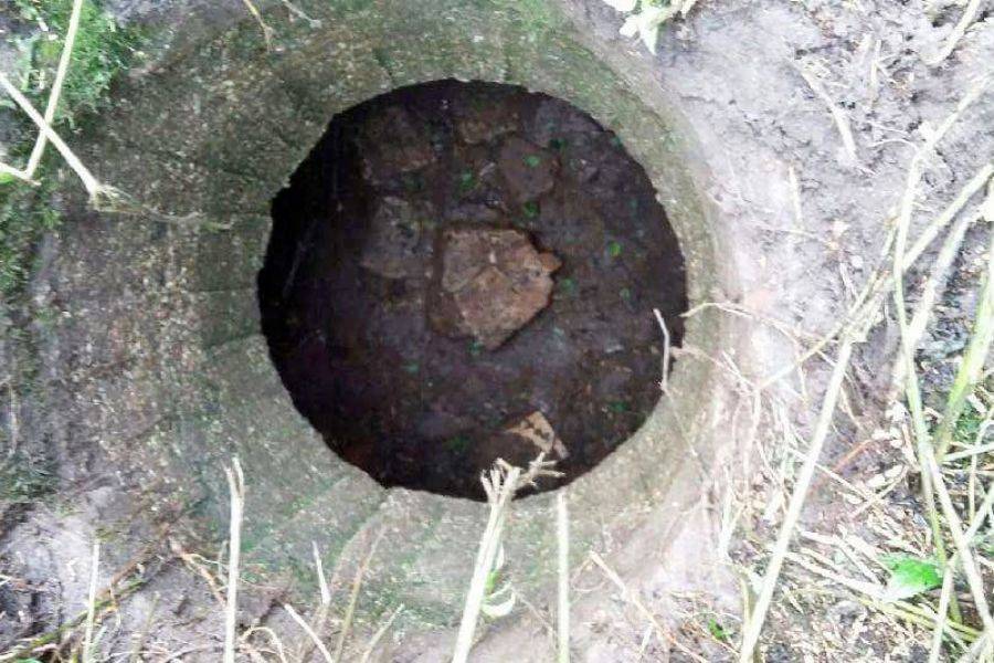 Spędził noc w studzience na fortach [FOTO]