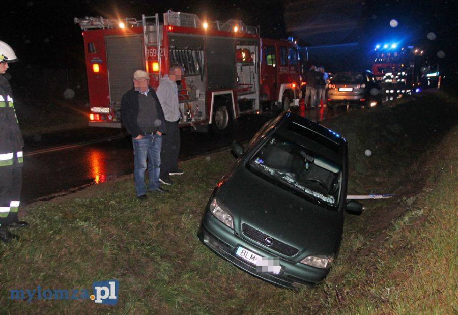 Jedwabne: Kompletnie pijani wylądowali w rowie [FOTO]