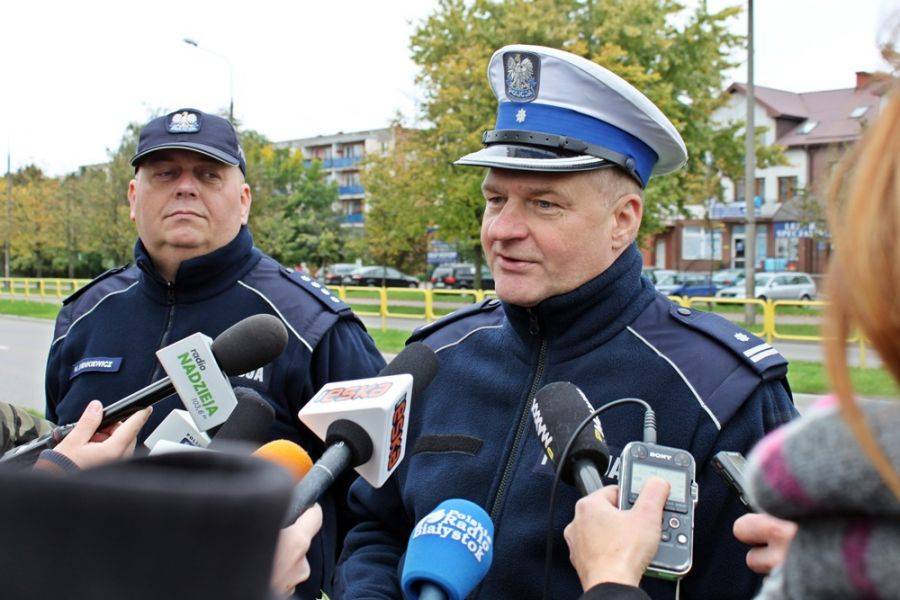 Policja rozdaje odblaski w Łomży [VIDEO]