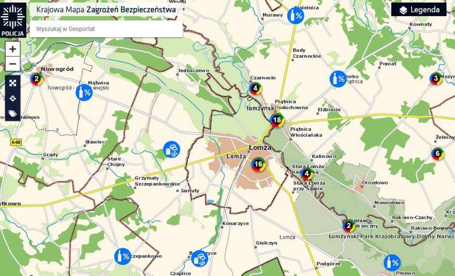 Ponad 3 tys. zgłoszeń na Krajowej Mapie Bezpieczeństwa
