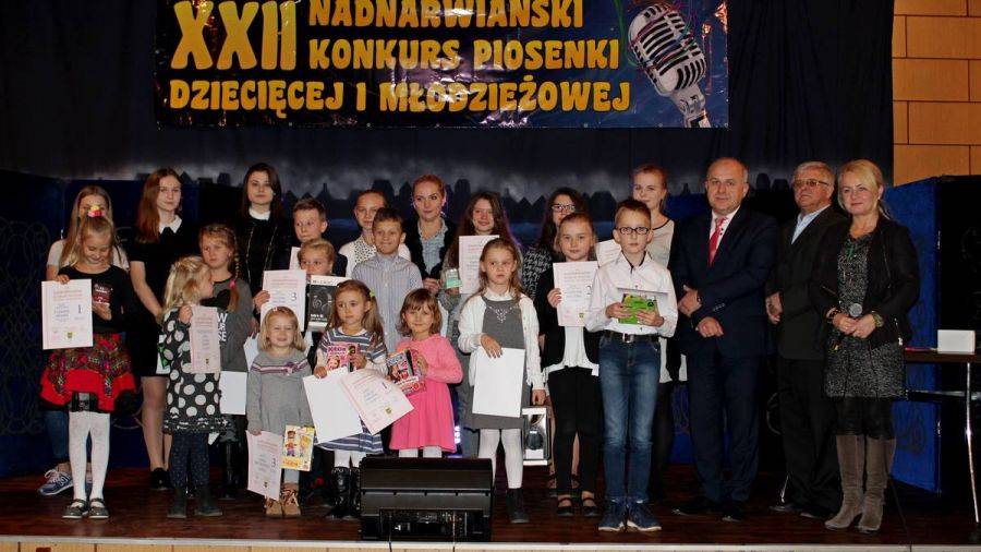 Zwycięzcy XXII Nadnarwiańskiego Konkursu Piosenki Dziecięcej i Młodzieżowej [FOTO]