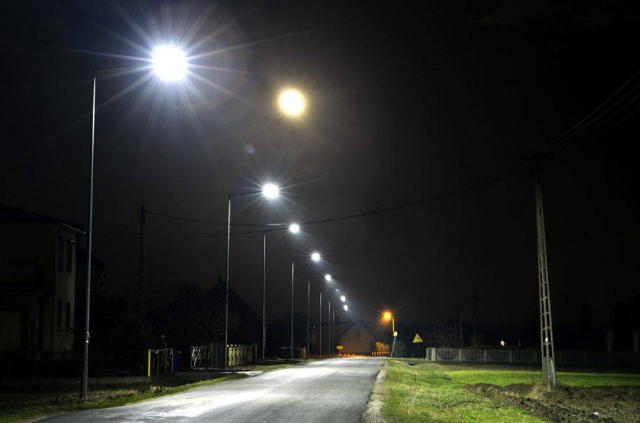 Nowoczesne oświetlenie dróg w gminie Stawiski