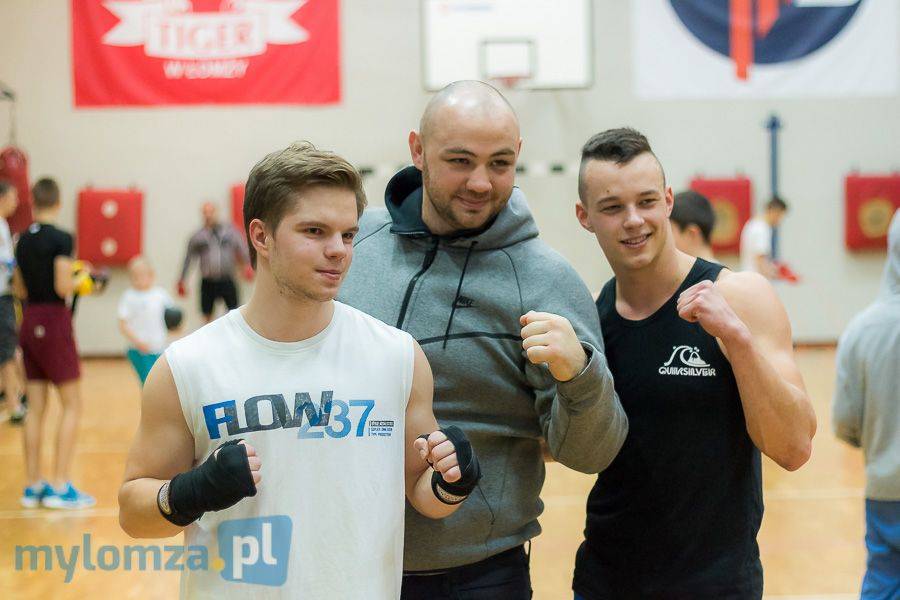 Adam Kownacki odwiedził łomżyńskich bokserów [VIDEO i FOTO]
