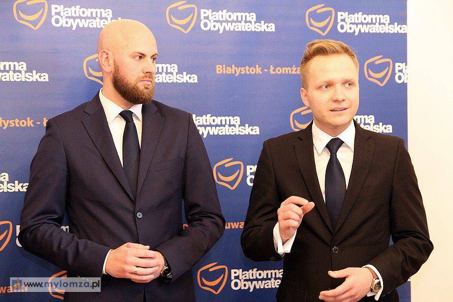 [NA ŻYWO] Konferencja prasowa łomżyńskiej Platformy Obywatelskiej