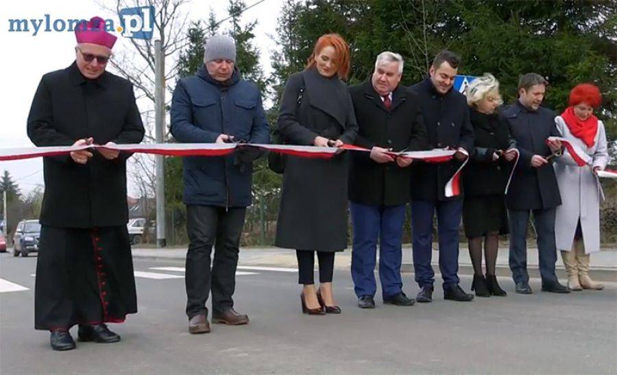 Oficjalne otwarcie ul. Zawady Przedmieście w Łomży [VIDEO]