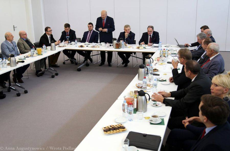 Podlaskie Forum Gospodarcze z udziałem prezydentów Białegostoku, Suwałk i Łomży oraz Marszałka Wojew