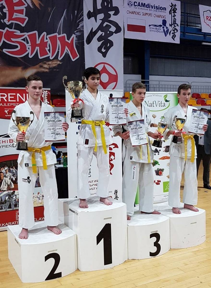 Medale karateków z Pucharu Polski