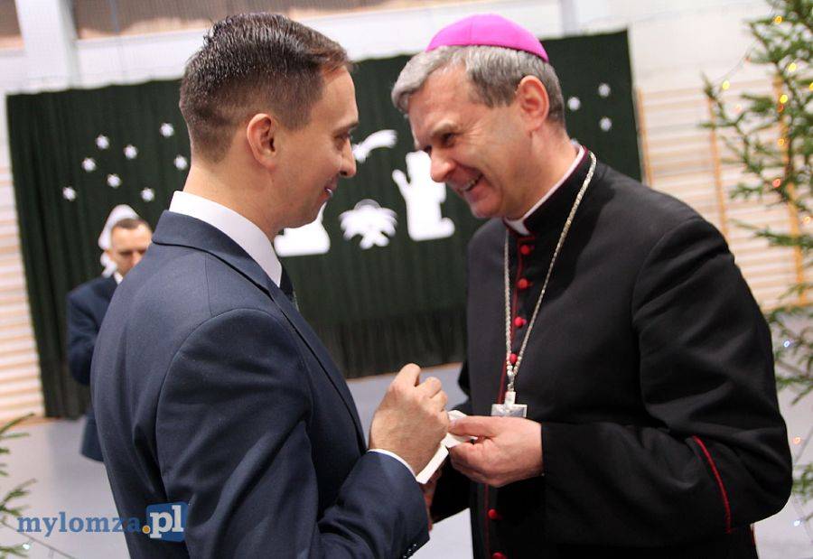 Dzień Świąteczny w Nowogrodzie. Mieszkańcy podzielili się opłatkiem [FOTO]