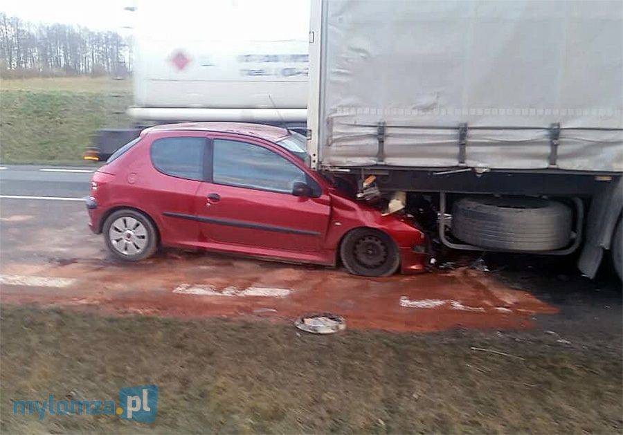 Wypadek w Budach Czarnockich [FOTO]