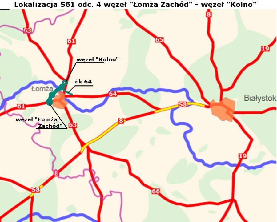 Jest wykonawca kluczowego fragmentu obwodnicy Łomży