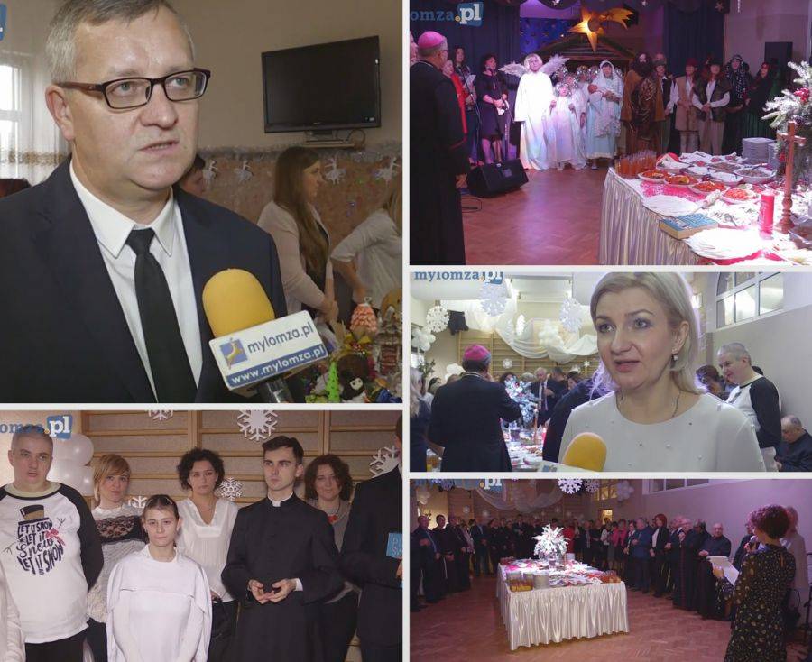 Spotkanie opłatkowe w Domu Pomocy Społecznej [VIDEO]