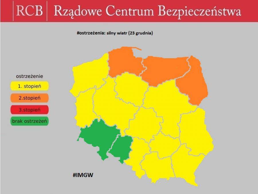 Święta mokre i bardzo wietrzne