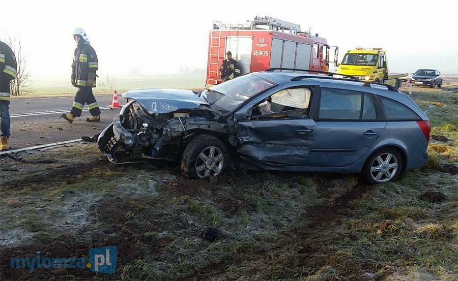 Utrudnienia na dk64 po czołówce w Bożejewie [FOTO]