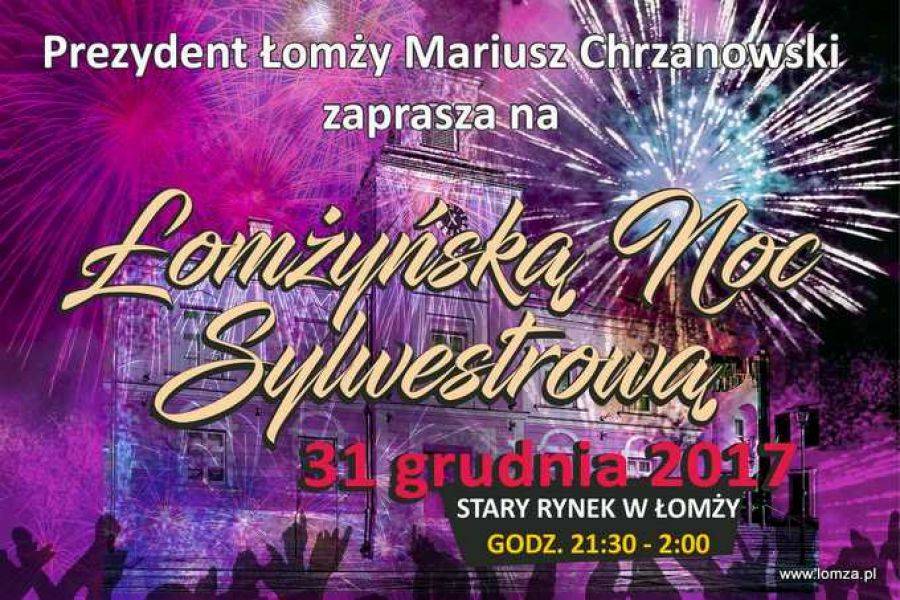 Łomżyńska Noc Sylwestrowa 2017 [VIDEO]