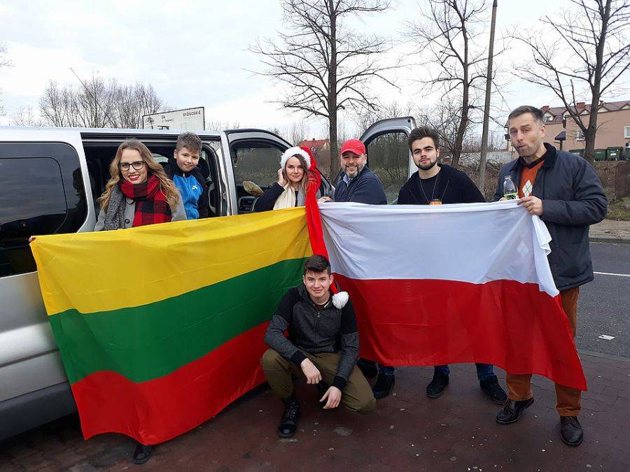 Łomżyńscy ambasadorzy z wizytą w Wilnie [FOTO]