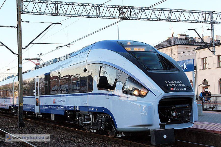 Pociąg z Warszawy do Białegostoku rozpędzi się do 200 km/h? Do 2027 roku!
