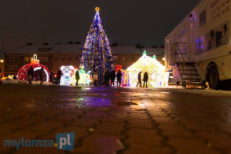 Łomża walczy o miano najładniej oświetlonego miasta w Polsce!